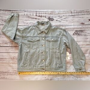 Women’s Arula Denim Jacket with Rhinestones